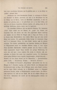 Image of the Page - 365 - in Im fernen Osten - Reisen des Grafen Bela Szechenyi in Indien, Japan, China, Tibet und Birma in den Jahren 1877 - 1880