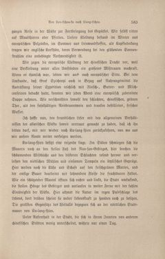 Image of the Page - 583 - in Im fernen Osten - Reisen des Grafen Bela Szechenyi in Indien, Japan, China, Tibet und Birma in den Jahren 1877 - 1880