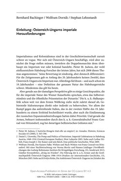 Image of the Page - 9 - in Österreich-Ungarns imperiale Herausforderungen - Nationalismen und Rivalitäten im Habsburgerreich um 1900