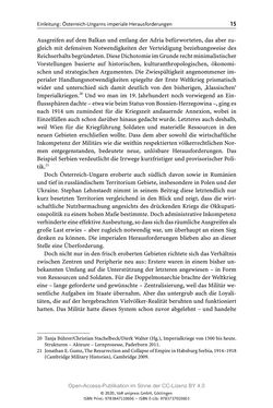 Image of the Page - 15 - in Österreich-Ungarns imperiale Herausforderungen - Nationalismen und Rivalitäten im Habsburgerreich um 1900