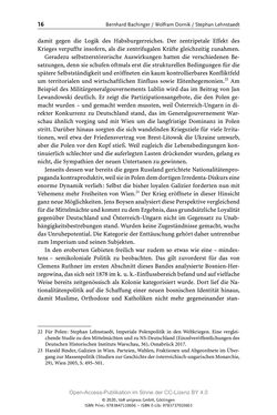 Image of the Page - 16 - in Österreich-Ungarns imperiale Herausforderungen - Nationalismen und Rivalitäten im Habsburgerreich um 1900