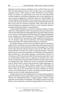 Image of the Page - 22 - in Österreich-Ungarns imperiale Herausforderungen - Nationalismen und Rivalitäten im Habsburgerreich um 1900