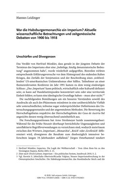 Image of the Page - 27 - in Österreich-Ungarns imperiale Herausforderungen - Nationalismen und Rivalitäten im Habsburgerreich um 1900