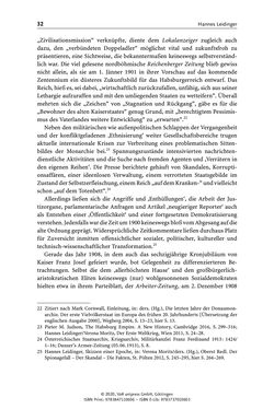 Image of the Page - 32 - in Österreich-Ungarns imperiale Herausforderungen - Nationalismen und Rivalitäten im Habsburgerreich um 1900