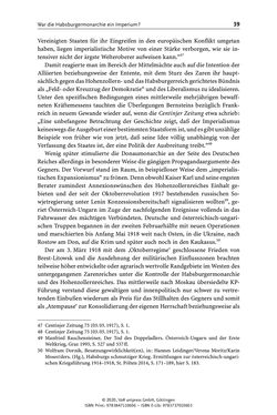Image of the Page - 39 - in Österreich-Ungarns imperiale Herausforderungen - Nationalismen und Rivalitäten im Habsburgerreich um 1900