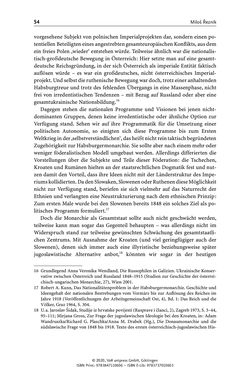Image of the Page - 54 - in Österreich-Ungarns imperiale Herausforderungen - Nationalismen und Rivalitäten im Habsburgerreich um 1900