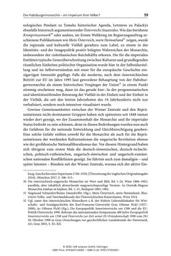 Image of the Page - 59 - in Österreich-Ungarns imperiale Herausforderungen - Nationalismen und Rivalitäten im Habsburgerreich um 1900