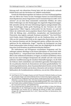 Image of the Page - 63 - in Österreich-Ungarns imperiale Herausforderungen - Nationalismen und Rivalitäten im Habsburgerreich um 1900