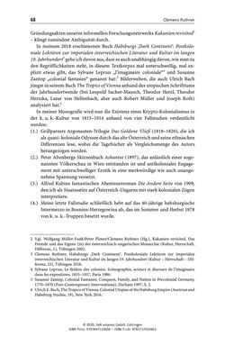 Image of the Page - 68 - in Österreich-Ungarns imperiale Herausforderungen - Nationalismen und Rivalitäten im Habsburgerreich um 1900