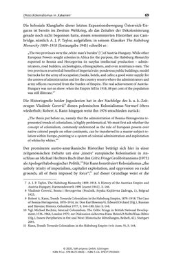 Image of the Page - 69 - in Österreich-Ungarns imperiale Herausforderungen - Nationalismen und Rivalitäten im Habsburgerreich um 1900