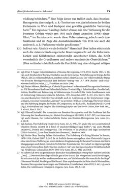 Image of the Page - 75 - in Österreich-Ungarns imperiale Herausforderungen - Nationalismen und Rivalitäten im Habsburgerreich um 1900