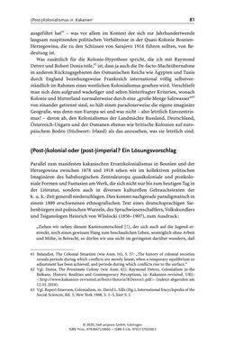 Image of the Page - 81 - in Österreich-Ungarns imperiale Herausforderungen - Nationalismen und Rivalitäten im Habsburgerreich um 1900