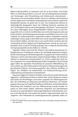 Image of the Page - 92 - in Österreich-Ungarns imperiale Herausforderungen - Nationalismen und Rivalitäten im Habsburgerreich um 1900