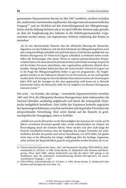 Image of the Page - 94 - in Österreich-Ungarns imperiale Herausforderungen - Nationalismen und Rivalitäten im Habsburgerreich um 1900