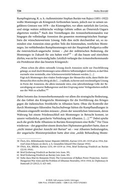 Image of the Page - 134 - in Österreich-Ungarns imperiale Herausforderungen - Nationalismen und Rivalitäten im Habsburgerreich um 1900
