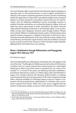 Image of the Page - 141 - in Österreich-Ungarns imperiale Herausforderungen - Nationalismen und Rivalitäten im Habsburgerreich um 1900