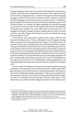 Image of the Page - 143 - in Österreich-Ungarns imperiale Herausforderungen - Nationalismen und Rivalitäten im Habsburgerreich um 1900