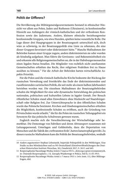Image of the Page - 160 - in Österreich-Ungarns imperiale Herausforderungen - Nationalismen und Rivalitäten im Habsburgerreich um 1900
