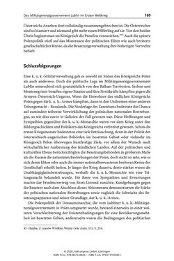 Image of the Page - 169 - in Österreich-Ungarns imperiale Herausforderungen - Nationalismen und Rivalitäten im Habsburgerreich um 1900