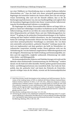 Image of the Page - 265 - in Österreich-Ungarns imperiale Herausforderungen - Nationalismen und Rivalitäten im Habsburgerreich um 1900