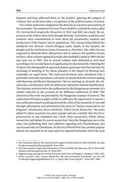 Image of the Page - 276 - in Österreich-Ungarns imperiale Herausforderungen - Nationalismen und Rivalitäten im Habsburgerreich um 1900