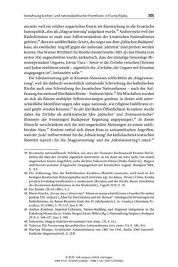 Image of the Page - 305 - in Österreich-Ungarns imperiale Herausforderungen - Nationalismen und Rivalitäten im Habsburgerreich um 1900