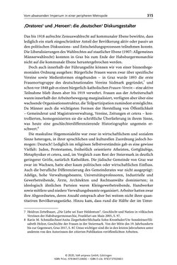 Image of the Page - 315 - in Österreich-Ungarns imperiale Herausforderungen - Nationalismen und Rivalitäten im Habsburgerreich um 1900