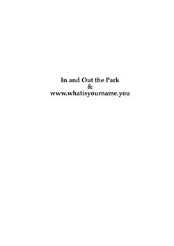 Image of the Page - 1 - in In and Out & www.whatsyourname.you