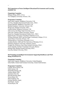 Bild der Seite - X - in Intelligent Environments 2019 - Workshop Proceedings of the 15th International Conference on Intelligent Environments