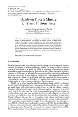 Image of the Page - 5 - in Intelligent Environments 2019 - Workshop Proceedings of the 15th International Conference on Intelligent Environments