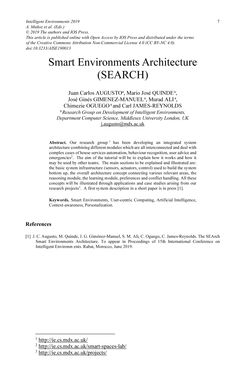 Image of the Page - 7 - in Intelligent Environments 2019 - Workshop Proceedings of the 15th International Conference on Intelligent Environments