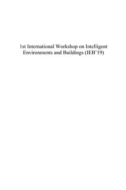 Image of the Page - 53 - in Intelligent Environments 2019 - Workshop Proceedings of the 15th International Conference on Intelligent Environments