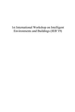 Bild der Seite - 53 - in Intelligent Environments 2019 - Workshop Proceedings of the 15th International Conference on Intelligent Environments