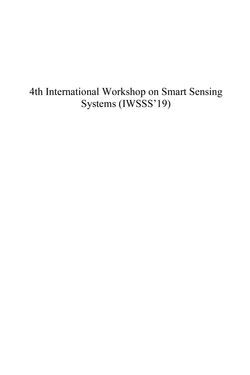 Bild der Seite - 139 - in Intelligent Environments 2019 - Workshop Proceedings of the 15th International Conference on Intelligent Environments