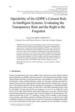 Image of the Page - 206 - in Intelligent Environments 2019 - Workshop Proceedings of the 15th International Conference on Intelligent Environments