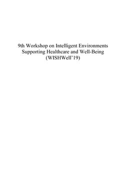 Image of the Page - 291 - in Intelligent Environments 2019 - Workshop Proceedings of the 15th International Conference on Intelligent Environments