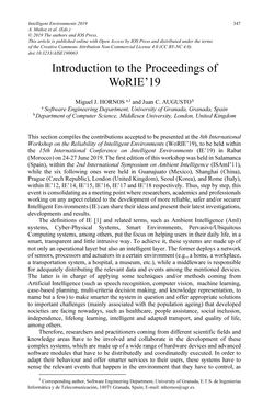 Image of the Page - 347 - in Intelligent Environments 2019 - Workshop Proceedings of the 15th International Conference on Intelligent Environments