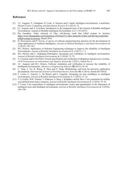 Bild der Seite - 349 - in Intelligent Environments 2019 - Workshop Proceedings of the 15th International Conference on Intelligent Environments