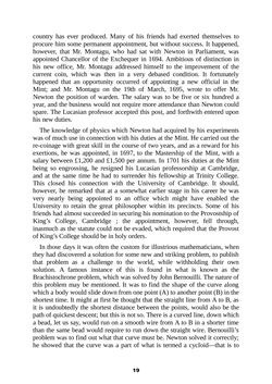 Image of the Page - 19 - in Great Astronoms - Isaac Newton
