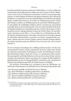 Bild der Seite - 11 - in Die italienische Literatur in Österreich - Von den Anfängen bis 1797, Band I