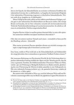 Image of the Page - 54 - in Die italienische Literatur in Österreich - Von den Anfängen bis 1797, Volume I