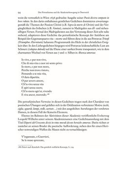 Image of the Page - 94 - in Die italienische Literatur in Österreich - Von den Anfängen bis 1797, Volume I