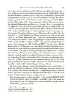 Bild der Seite - 195 - in Die italienische Literatur in Österreich - Von den Anfängen bis 1797, Band I