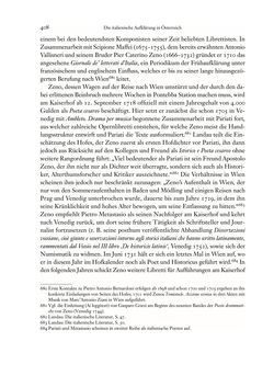 Bild der Seite - 408 - in Die italienische Literatur in Österreich - Von den Anfängen bis 1797, Band I