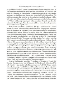 Image of the Page - 421 - in Die italienische Literatur in Österreich - Von den Anfängen bis 1797, Volume I