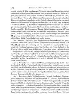 Image of the Page - 424 - in Die italienische Literatur in Österreich - Von den Anfängen bis 1797, Volume I