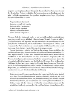 Image of the Page - 425 - in Die italienische Literatur in Österreich - Von den Anfängen bis 1797, Volume I