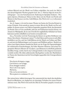 Image of the Page - 443 - in Die italienische Literatur in Österreich - Von den Anfängen bis 1797, Volume I
