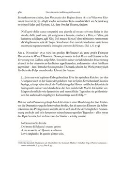 Image of the Page - 460 - in Die italienische Literatur in Österreich - Von den Anfängen bis 1797, Volume I