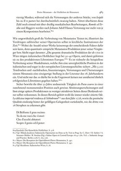 Image of the Page - 483 - in Die italienische Literatur in Österreich - Von den Anfängen bis 1797, Volume I